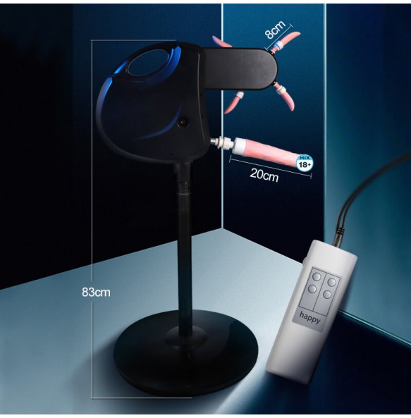 MizzZee - Demon Tongue Realistic Dildo Auto Thrusting Machine (DC Power Supply - L:15cm - D:3.6cm)